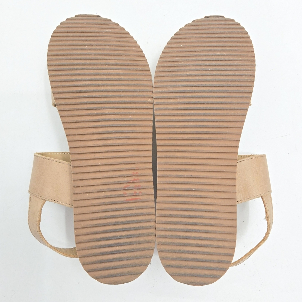 Nisolo Go To 2.0 Sandals Almond Leather Size 7.5 - Picture 8 of 11
